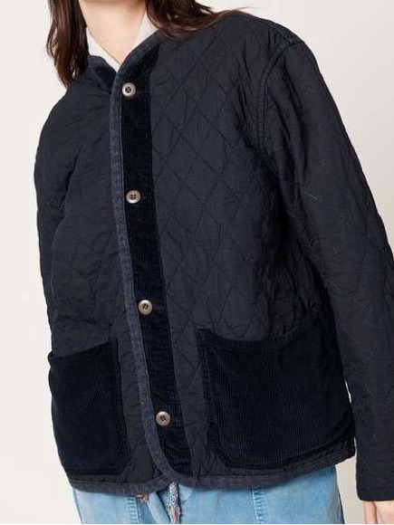 Dr. Collectors Unisex Quilted Bomber Jacket - Black — image 2 of 8